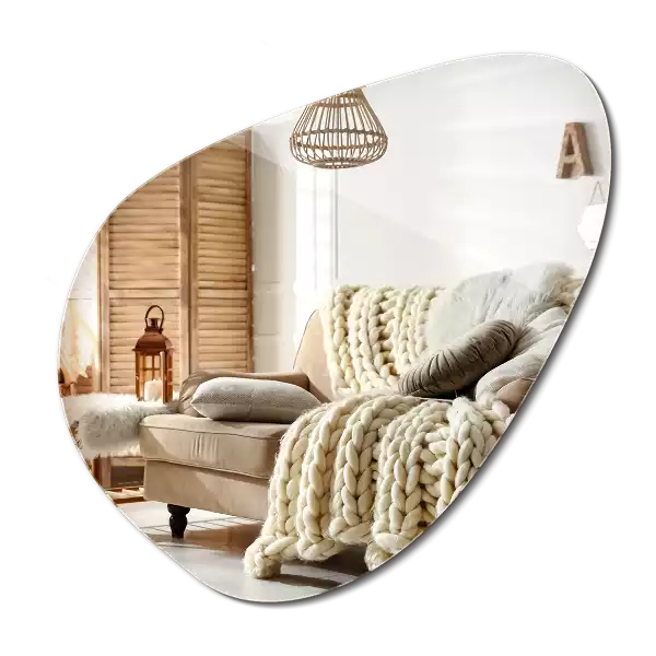 Oglindă organică perete decorativă