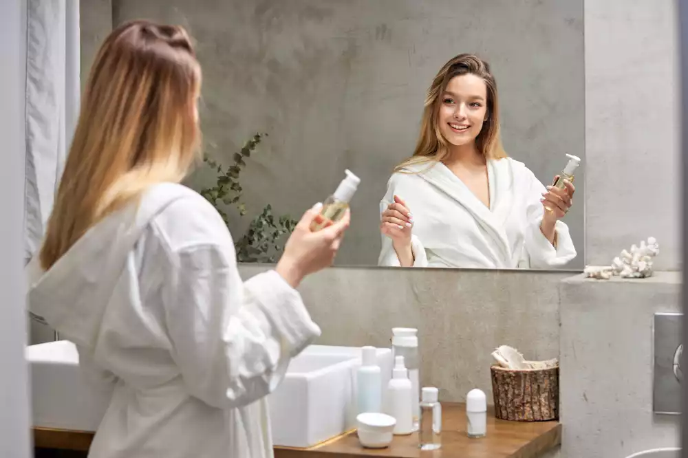 Oglindă dreptunghiulară modernă fără rame