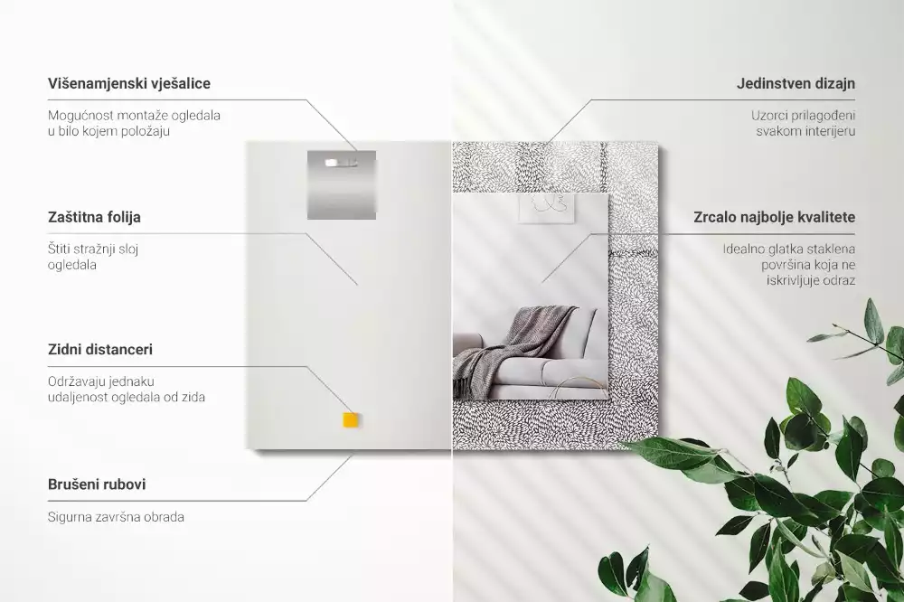 Oglindă imprimată Model 3D