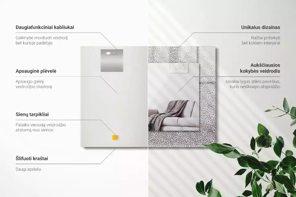 Oglindă imprimată Model 3D