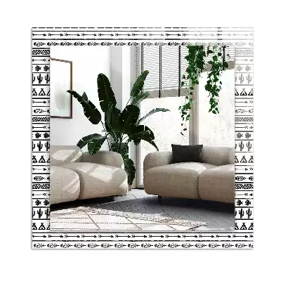 Oglindă imprimată Cactuși săgeți tipi