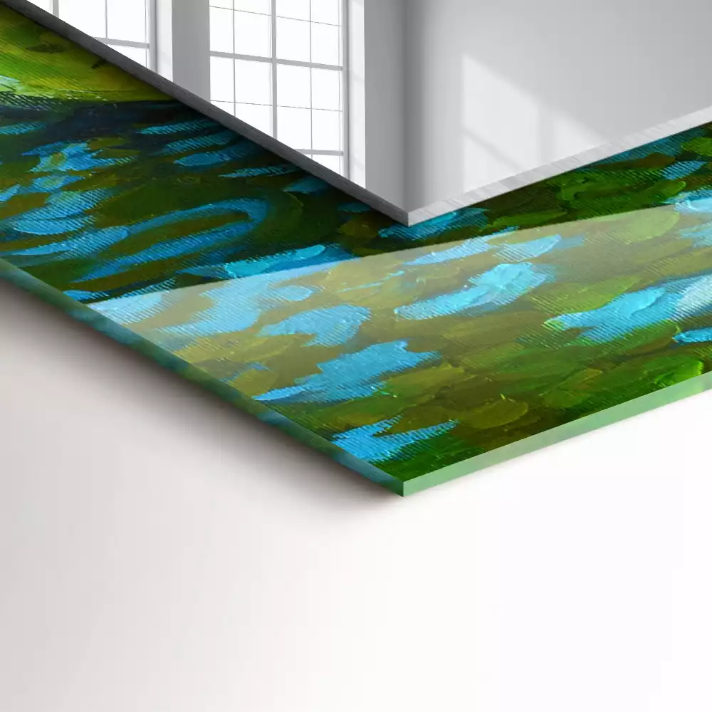 Decorațiuni de perete cu oglinzi Nufări iaz