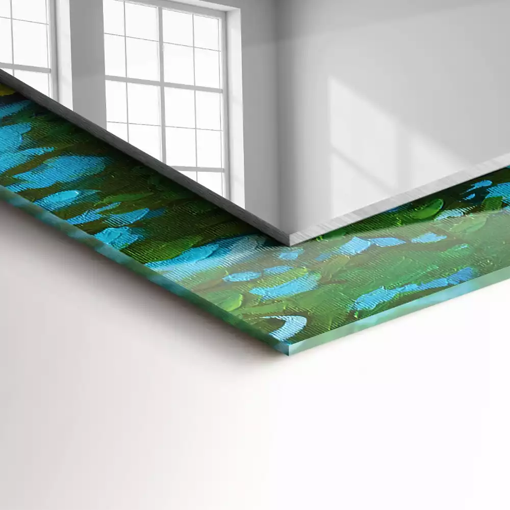 Decorațiuni de perete cu oglinzi Nufări iaz