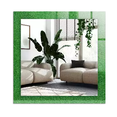 Oglindă imprimată Iarbă verde