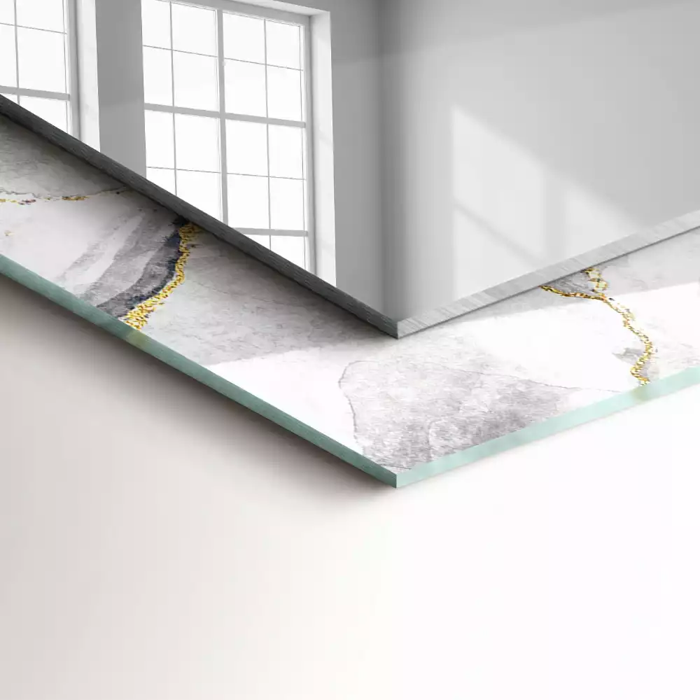 Oglindă imprimată Marmură cu vinișoare