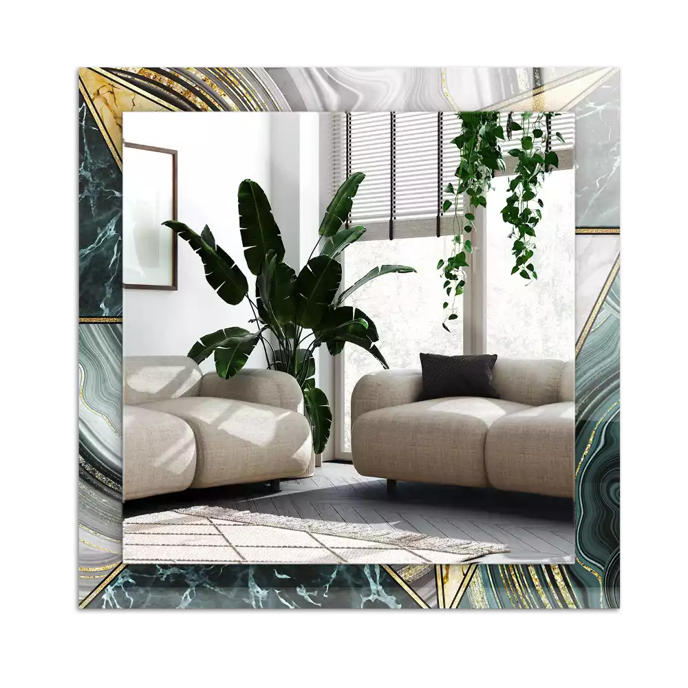 Decorațiuni de perete cu oglinzi Modele geometrice abstracte