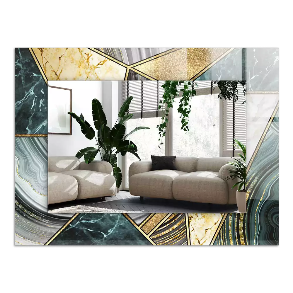 Decorațiuni de perete cu oglinzi Modele geometrice abstracte