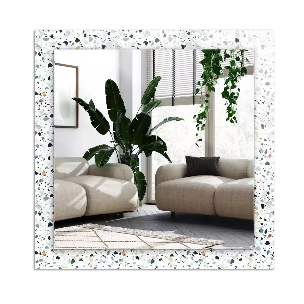 Decorațiuni de perete cu oglinzi Model terrazzo mozaic
