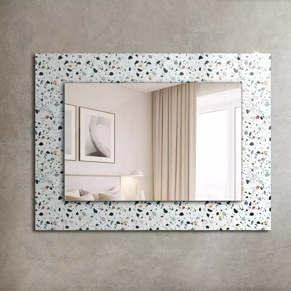 Decorațiuni de perete cu oglinzi Model terrazzo mozaic