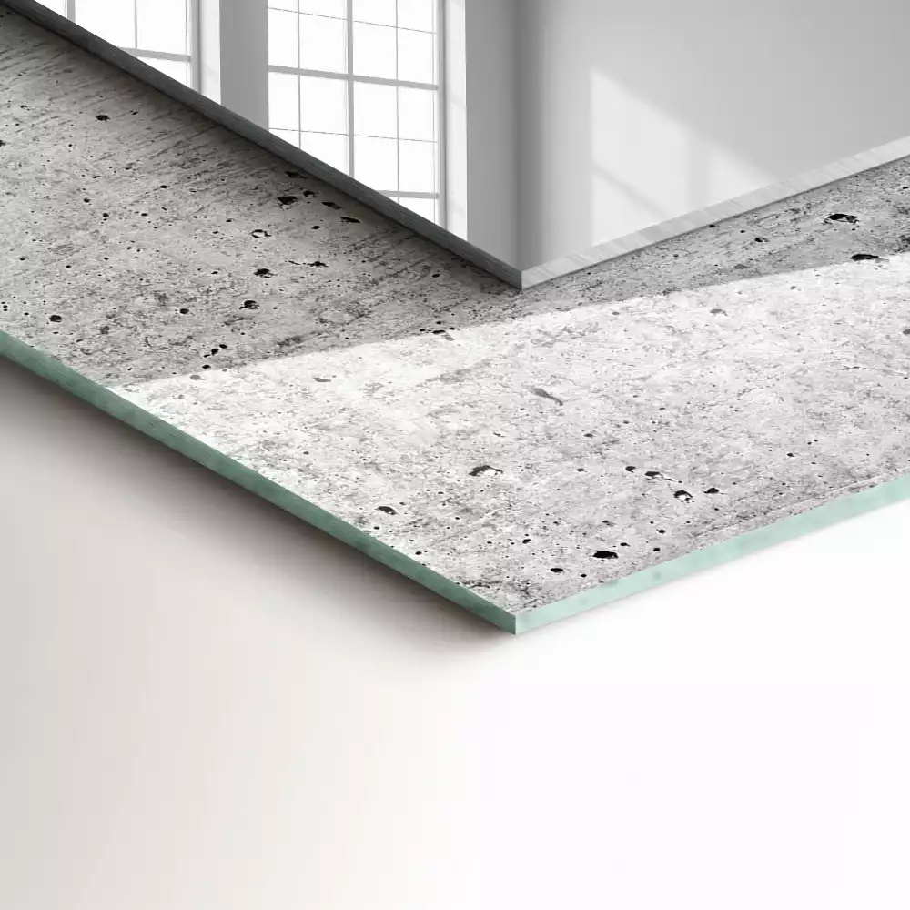 Decorațiuni de perete cu oglinzi Textură de perete de beton