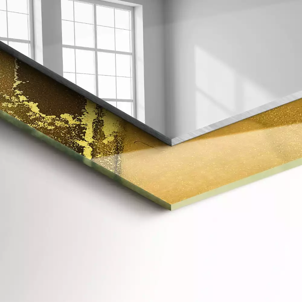 Decorațiuni perete cu oglindă Artă abstractă