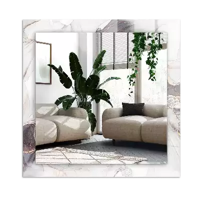 Decorațiuni perete cu oglindă Artă abstractă marmură
