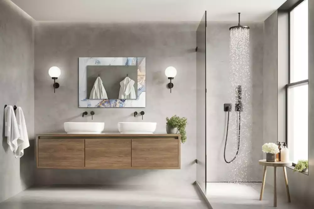 Oglindă imprimată Artă abstractă marmură