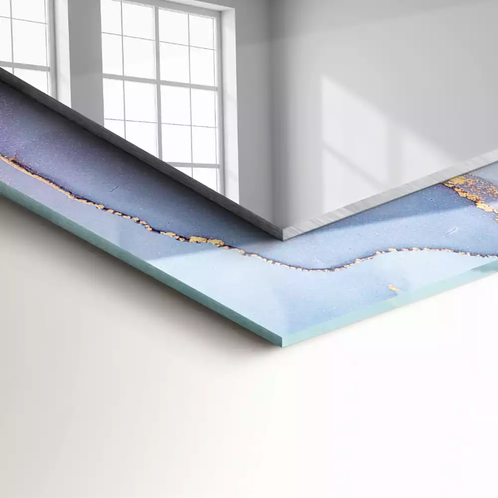 Oglindă imprimată Acuarelă abstractă