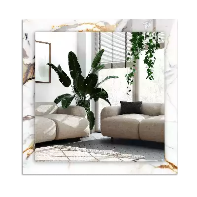 Decorațiuni perete cu oglindă Marmură cu vinișoare