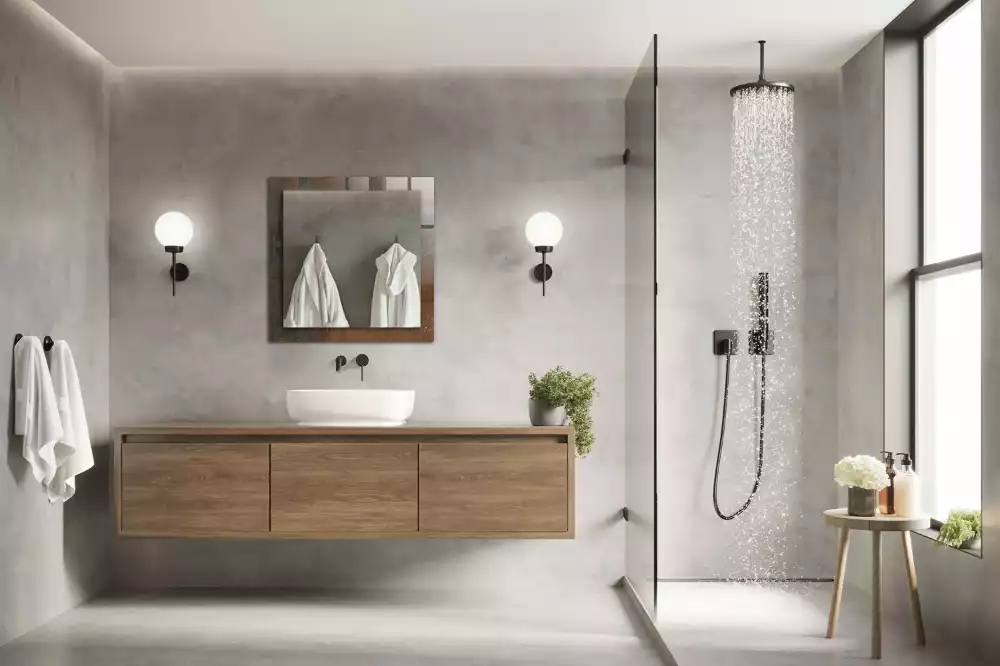 Decorațiuni de perete cu oglinzi Rugină metalică la modă