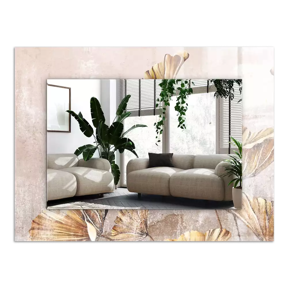 Oglindă imprimată Flori vintage