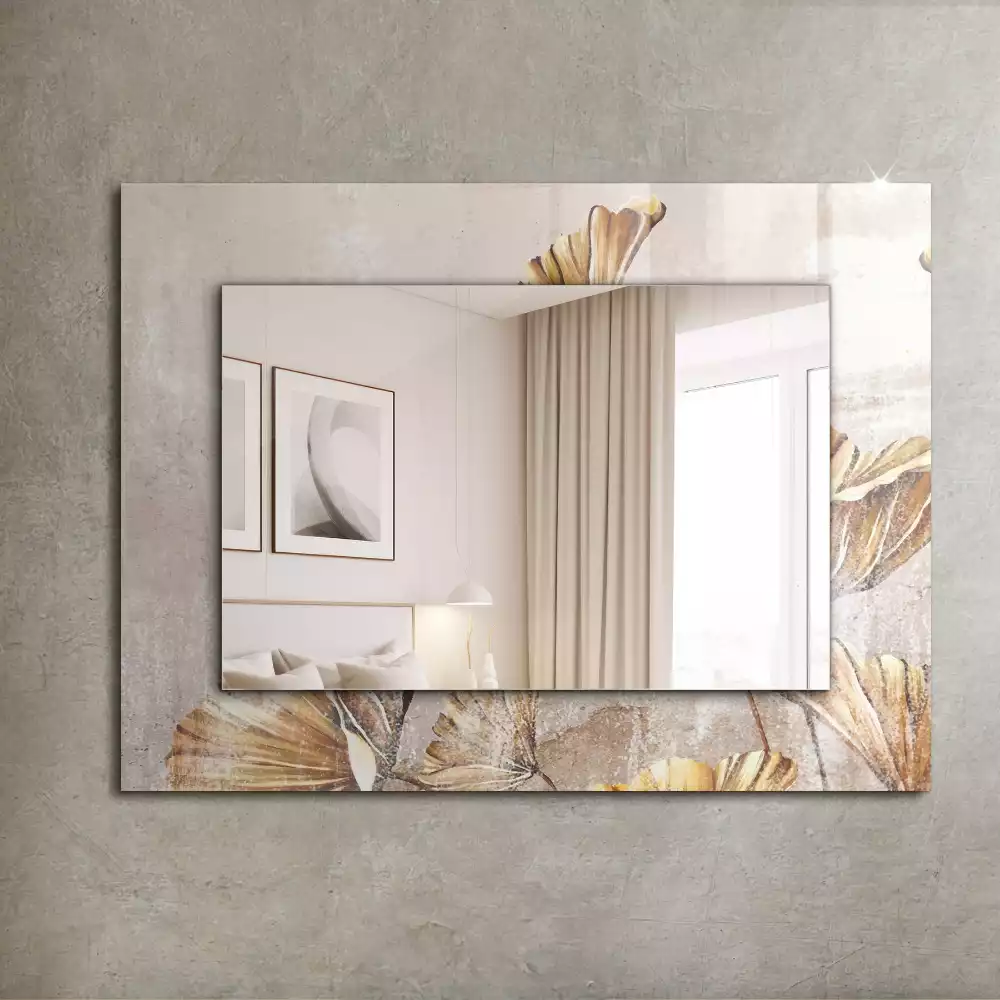 Oglindă imprimată Flori vintage