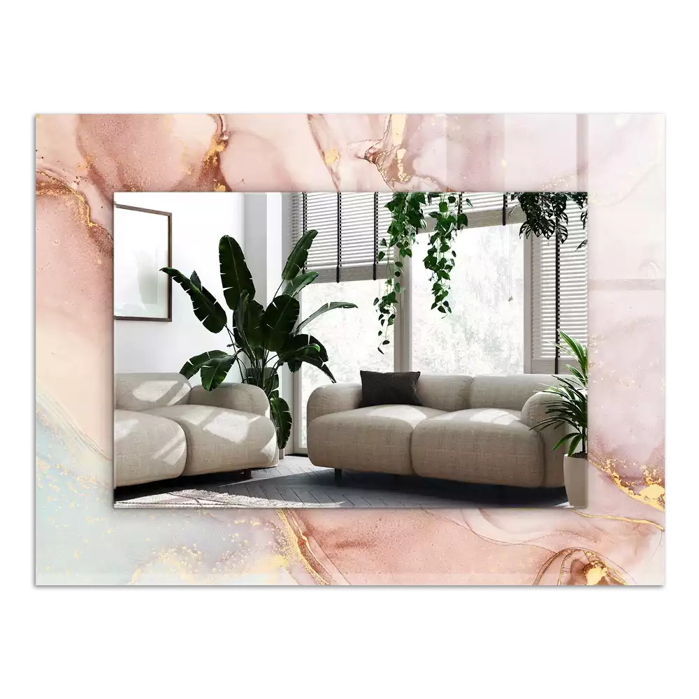 Oglindă imprimată Artă abstractă acuarelă