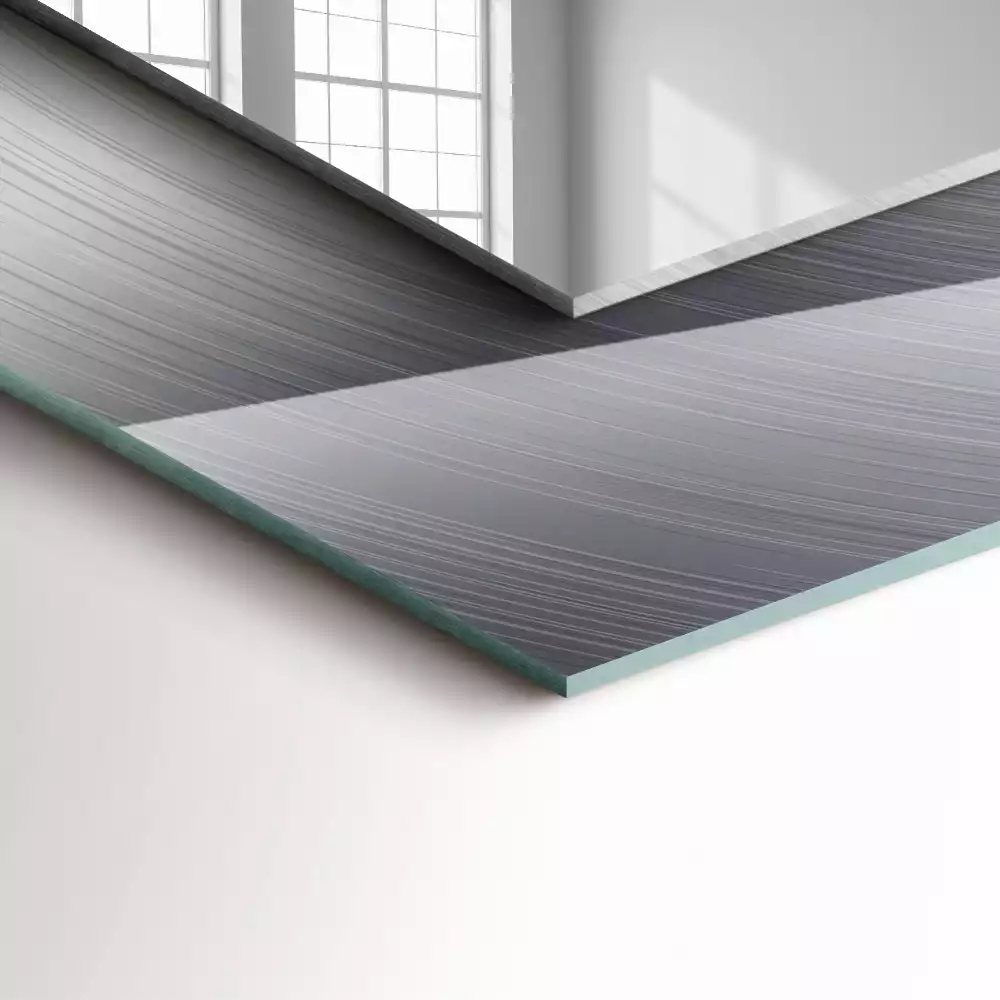 Decorațiuni de perete cu oglinzi Suprafață metalică rotundă