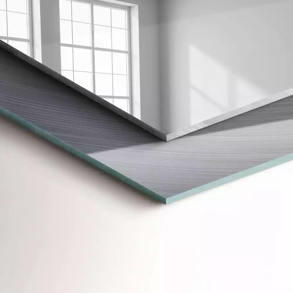 Decorațiuni de perete cu oglinzi Suprafață metalică rotundă