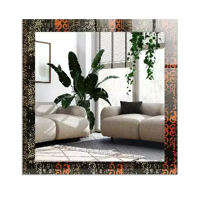 Oglindă imprimată Model etnic ornamental