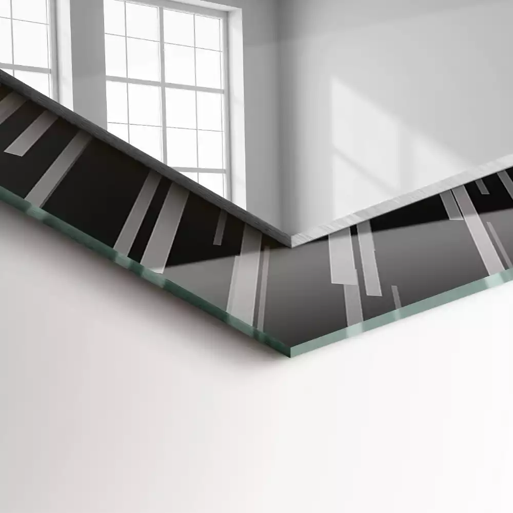 Decorațiuni de perete cu oglinzi Efect de viteză a luminii