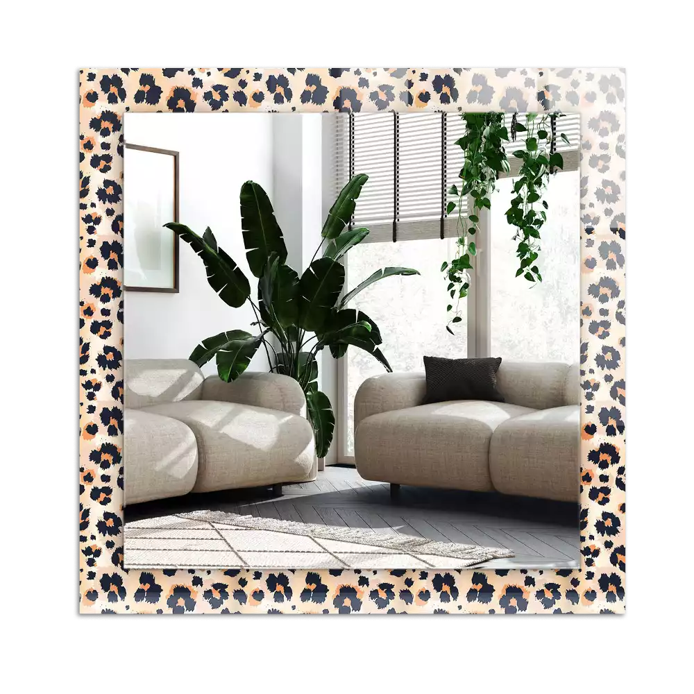 Decorațiuni de perete cu oglinzi Model leopard