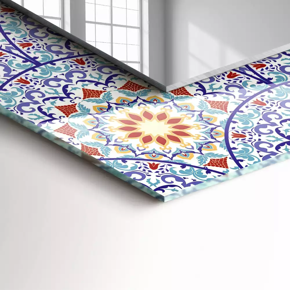 Decorațiuni de perete cu oglinzi Mandale