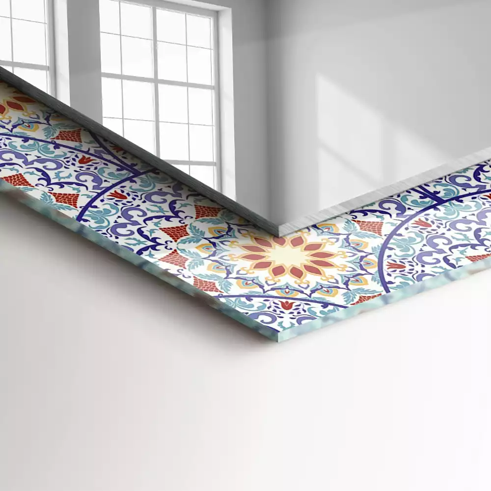 Decorațiuni de perete cu oglinzi Mandale