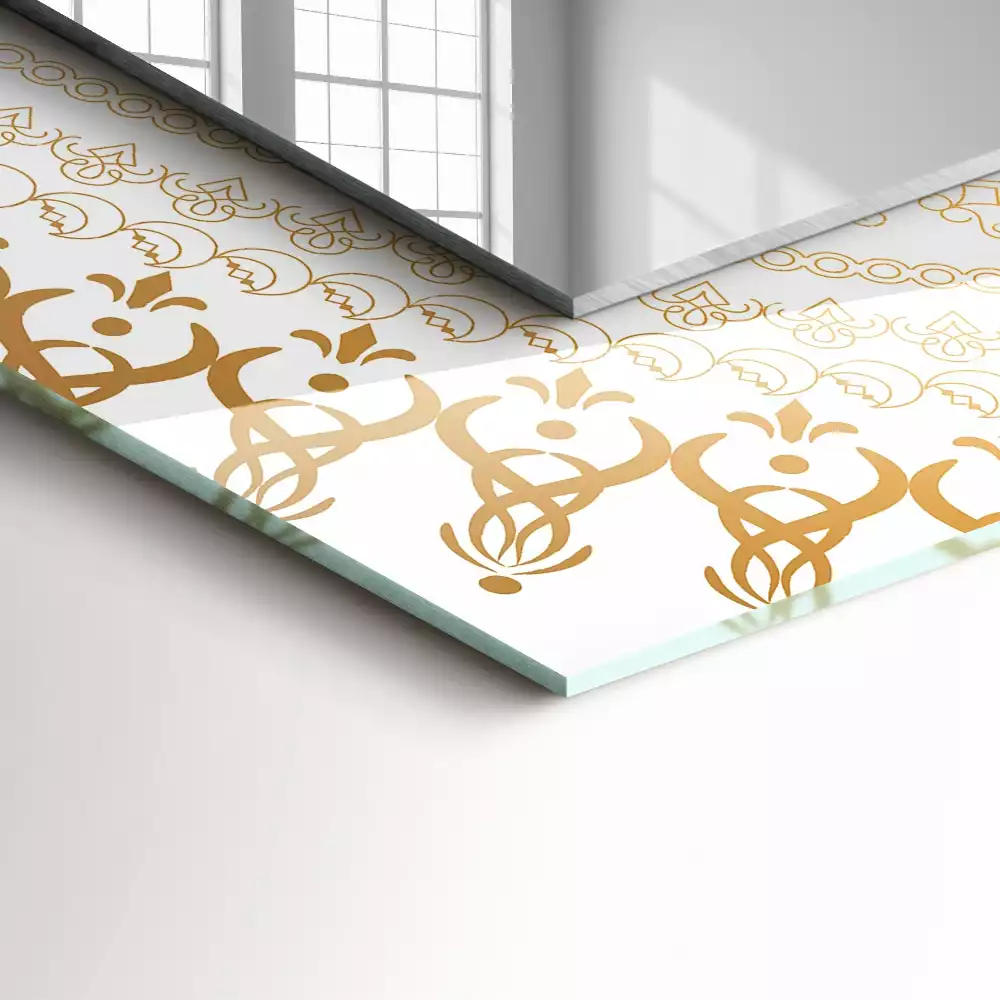 Decorațiuni perete cu oglindă Model mandala