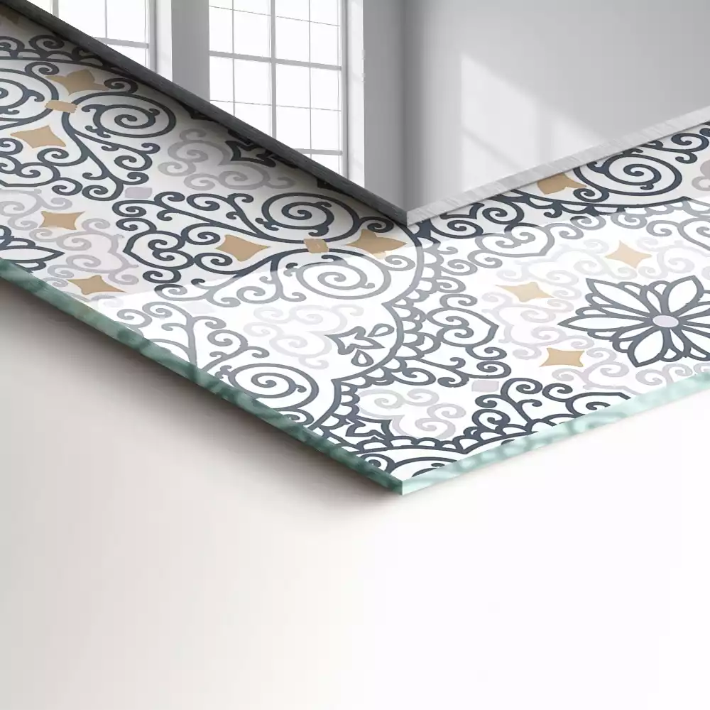 Decorațiuni perete cu oglindă Model ornamental