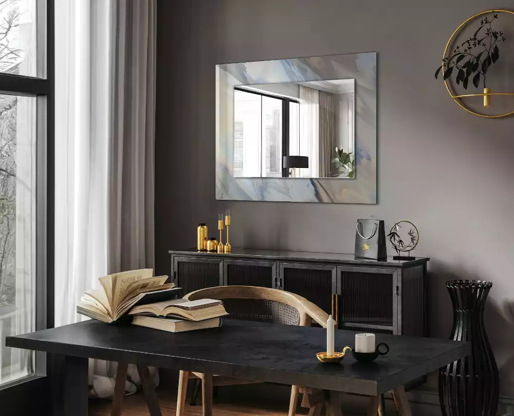 Oglindă imprimată Modele colorate abstracte