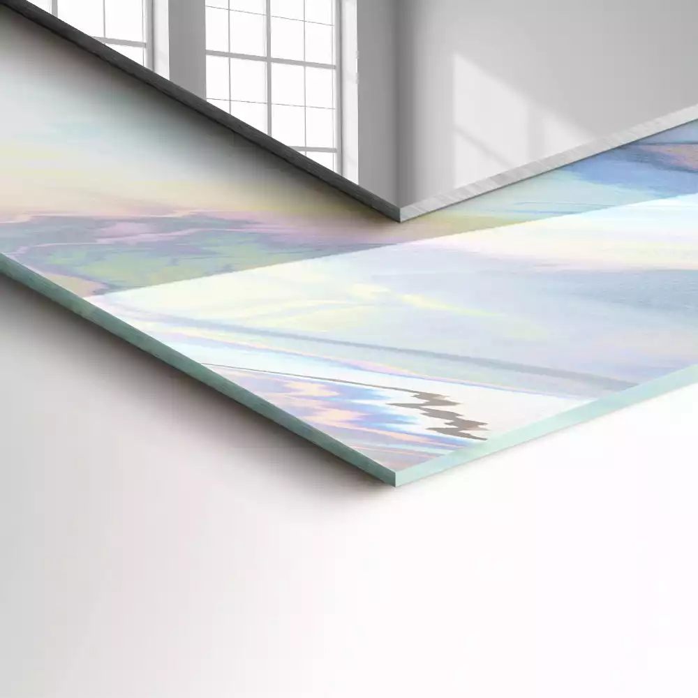 Oglindă imprimată Modele colorate abstracte