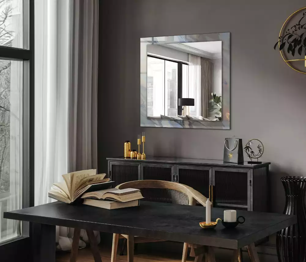 Oglindă imprimată Modele colorate abstracte