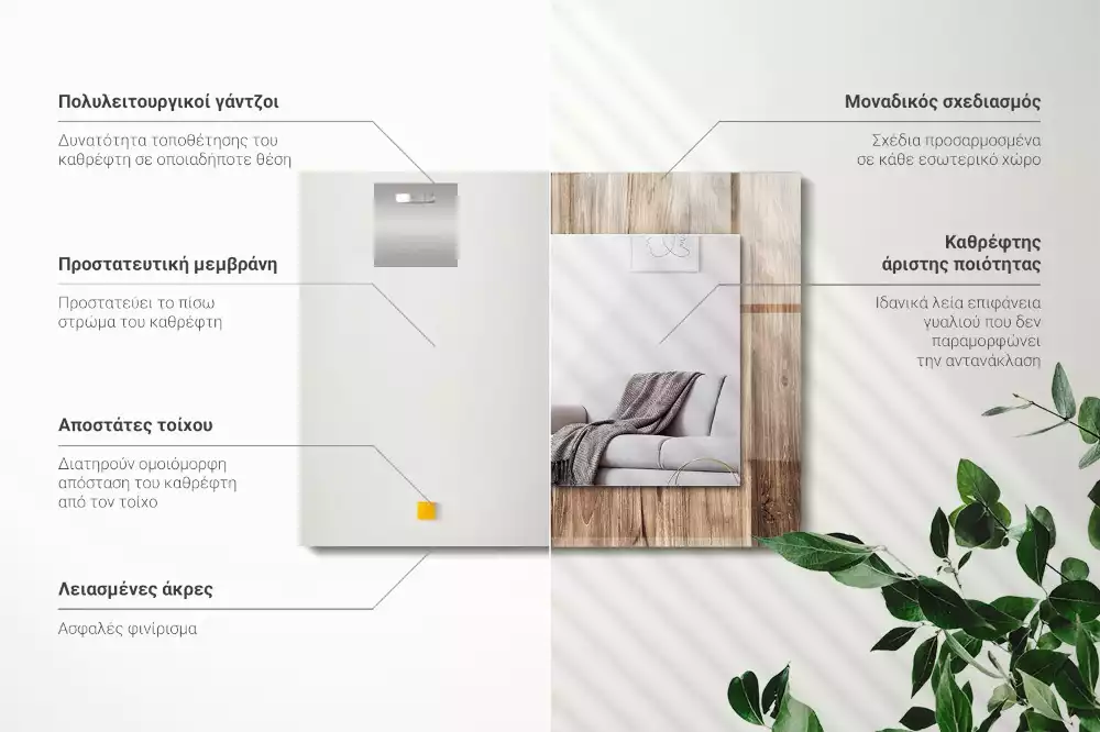 Decorațiuni de perete cu oglinzi Pardoseală din lemn scânduri