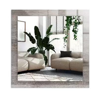 Decorațiuni de perete cu oglinzi Textură lemn scânduri