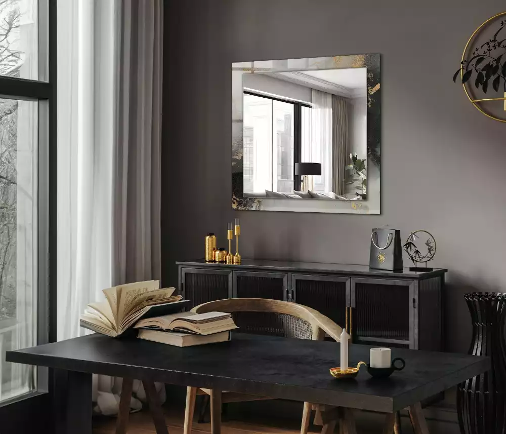 Decorațiuni perete cu oglindă Artă modernă abstractă