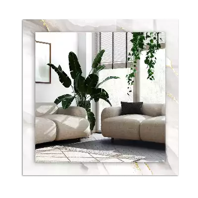 Decorațiuni de perete cu oglinzi Marmură gri