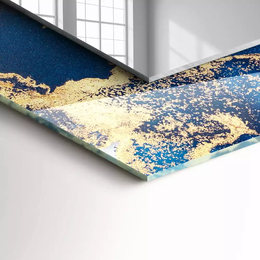 Decorațiuni de perete cu oglinzi Artă plastică abstractă