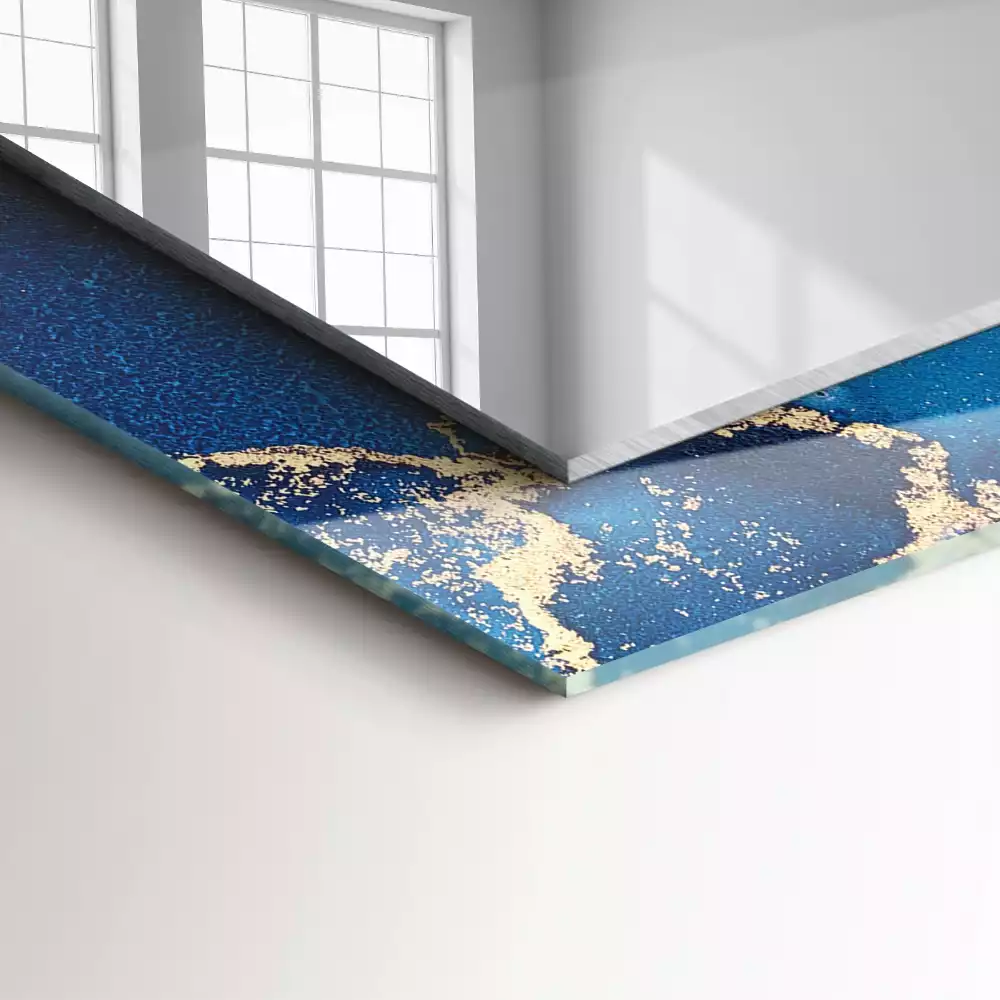 Decorațiuni de perete cu oglinzi Artă plastică abstractă