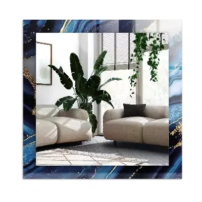 Decorațiuni de perete cu oglinzi Artă abstractă marmură