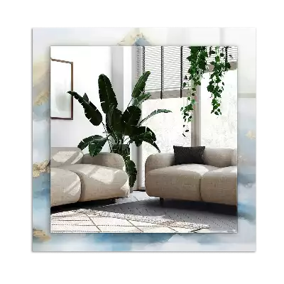 Decorațiuni perete cu oglindă Munți în ceață