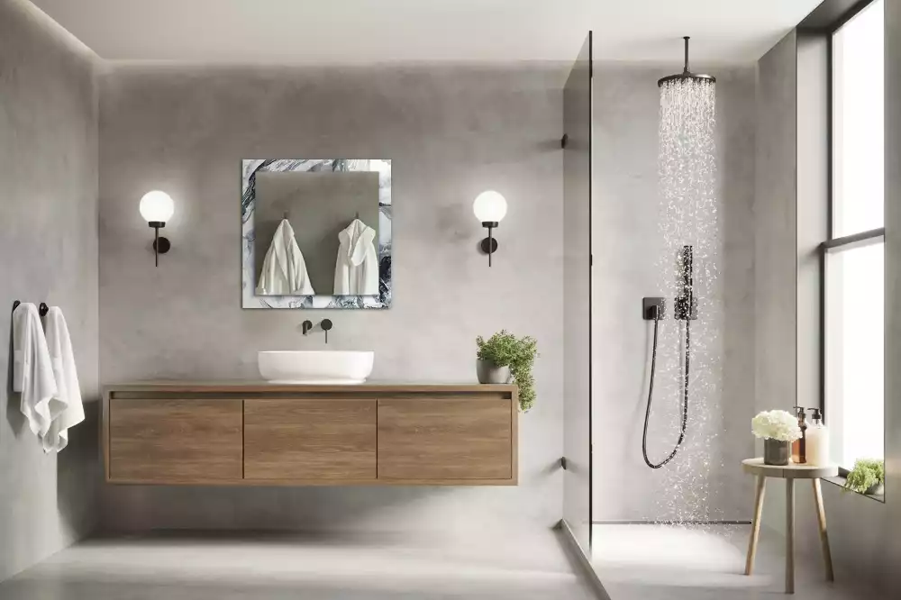 Decorațiuni de perete cu oglinzi Compoziție picturală abstractă