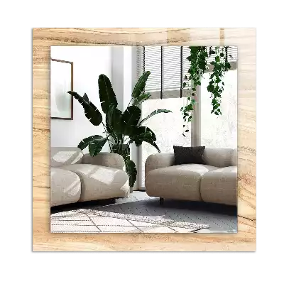 Decorațiuni de perete cu oglinzi Textură inele de lemn