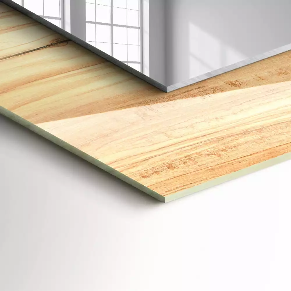 Decorațiuni de perete cu oglinzi Textură inele de lemn