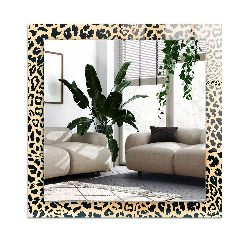 Decorațiuni de perete cu oglinzi Model leopard