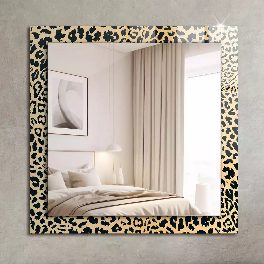 Decorațiuni de perete cu oglinzi Model leopard