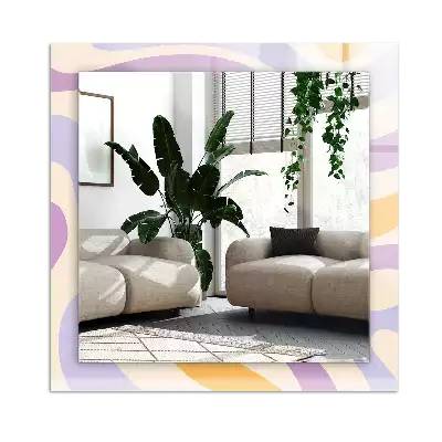 Decorațiuni de perete cu oglinzi Modele colorate abstracte