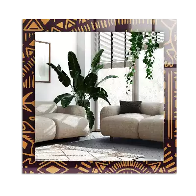 Decorațiuni perete cu oglindă Model etnic
